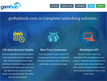 Tablet Screenshot of go4unlock.com